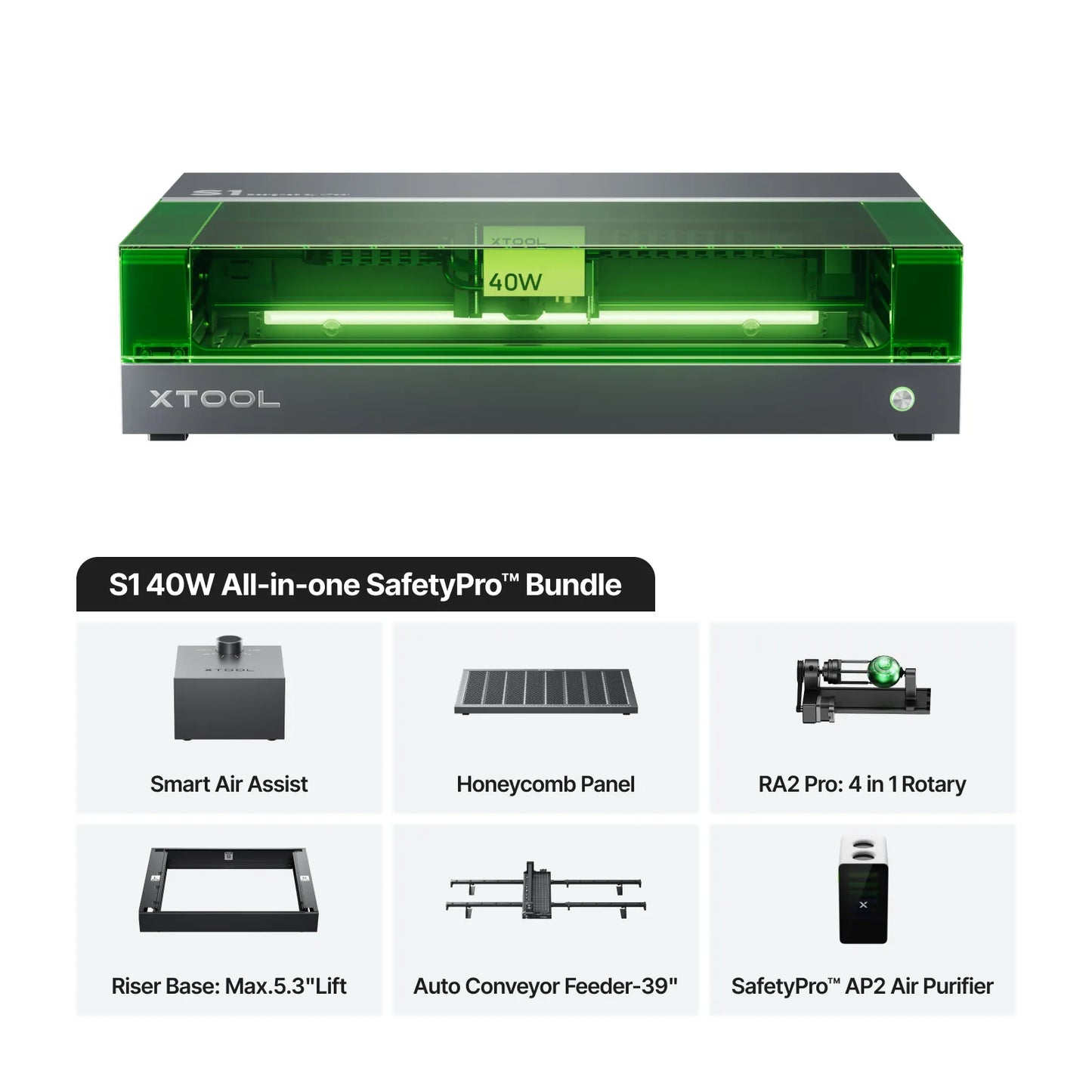 S1 Enclosed Diode Laser Cutter