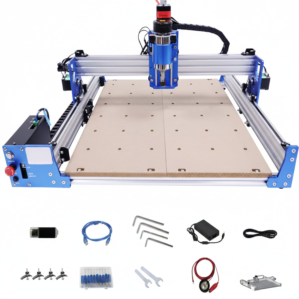 Mon CNC Engraving Machine 4040 High Efficiency 3D Printer with Carving Bit & Z Probe