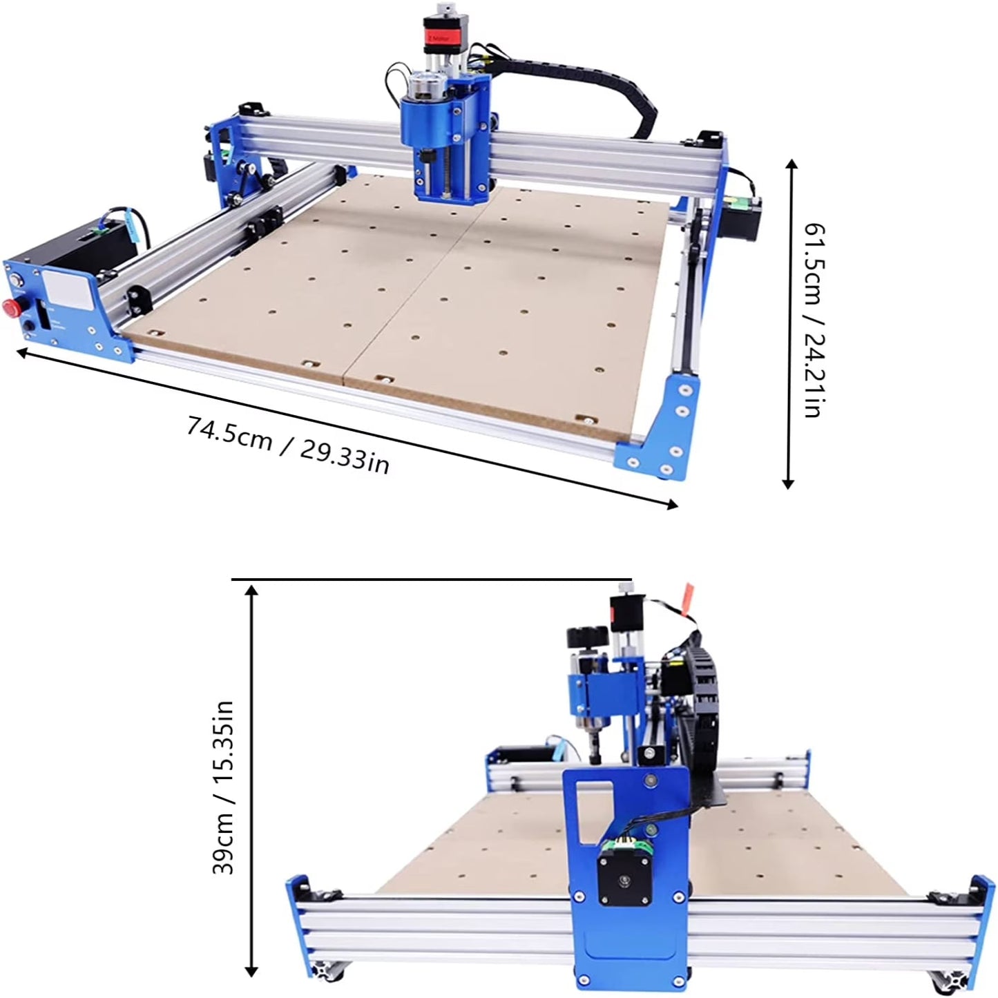 Mon CNC Engraving Machine 4040 High Efficiency 3D Printer with Carving Bit & Z Probe