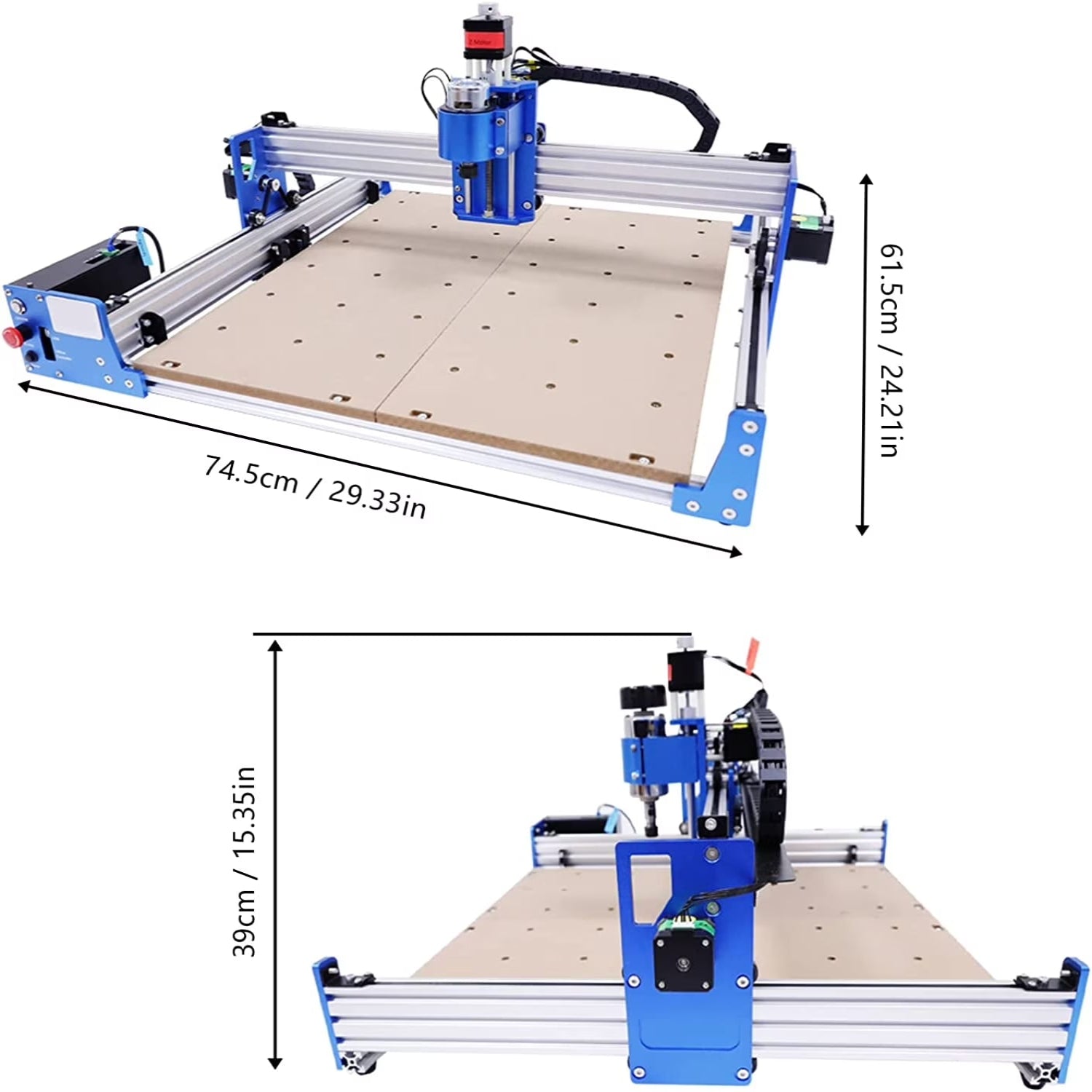 Mon CNC Engraving Machine 4040 High Efficiency 3D Printer with Carving Bit & Z Probe